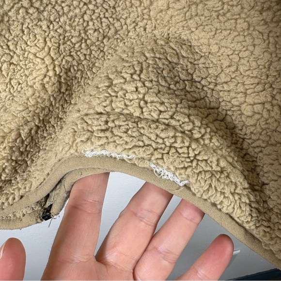 UGG Lucas Sand Sherpa Zip Up Jacket Fleece Men's Size Large - Picture 8 of 10